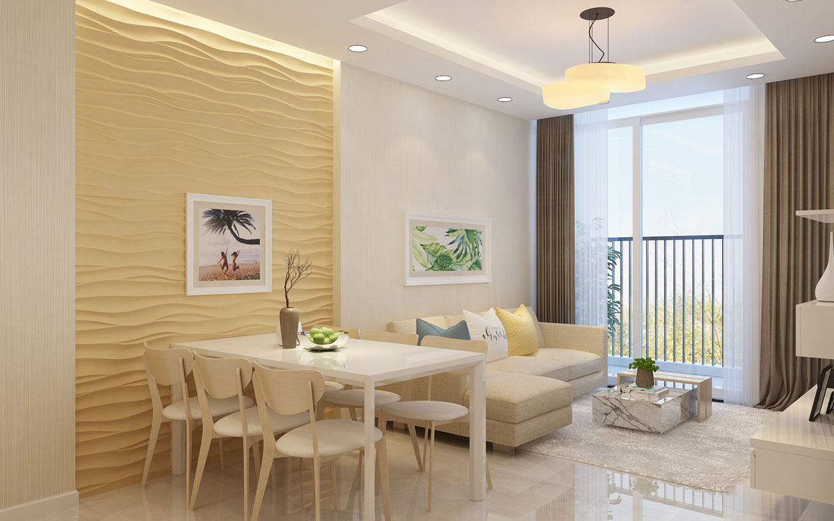 MẶT BẰNG TẦNG ĐIỂN HÌNH TOÀ PEARL 1 VỚI NHIỀU LOẠI CĂN HỘ TỪ 1 ĐẾN 3 PHÒNG NGỦ